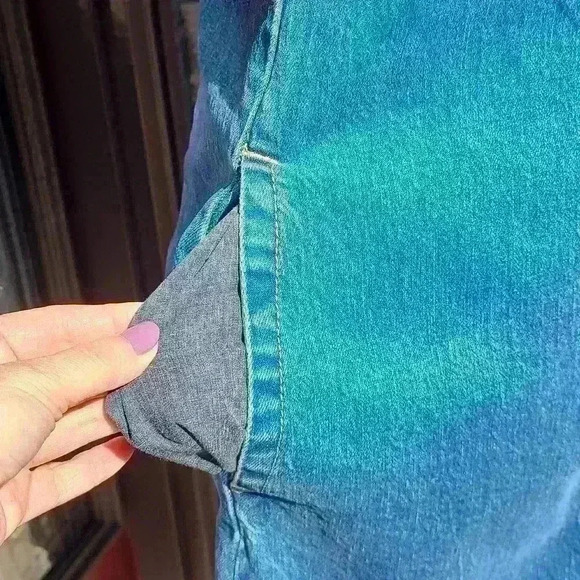 Jcrew denim dress with pockets size 00 - Picture 9 of 17